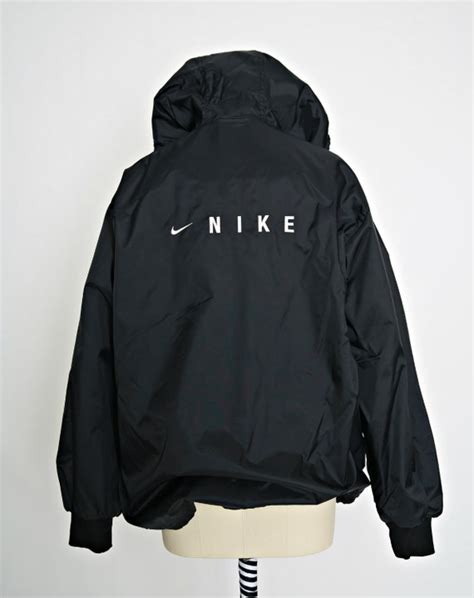 schwarzer windbreaker nike|vintage 90s Nike windbreaker black.